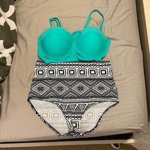 Vintage Style Bikini Set